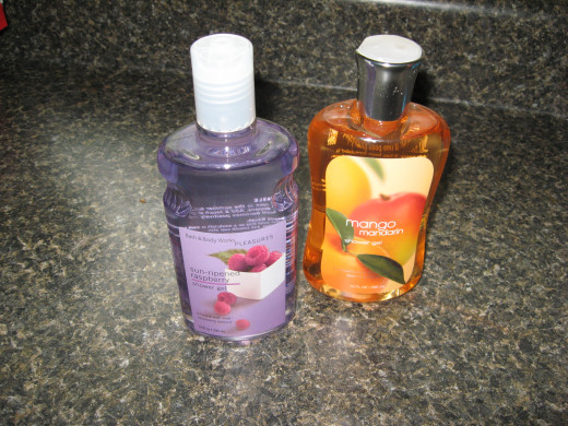 A shower gel is often the best soap for dry skin.
