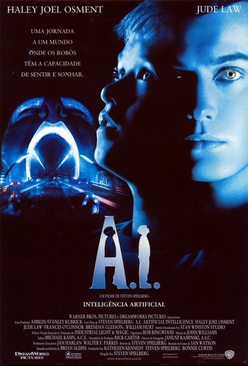 A.I. Artificial Intelligence (2001) Brazilian poster