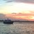 Cruising amid beautiful sunset Cruising amid beautiful sunset