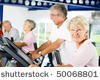 Seniors enjoy exercise