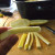 Cut Medium to Large Squash into French Fry Sized Pieces. Cut Medium to Large Squash into French Fry Sized Pieces.