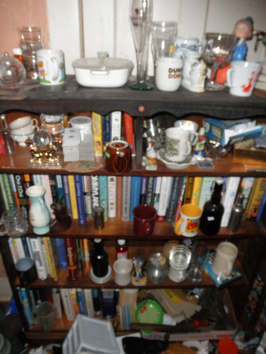 Here is a lovely view of some of my collection, most of which was or is still for sale online.