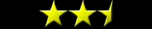 2 1/2 stars out of 5