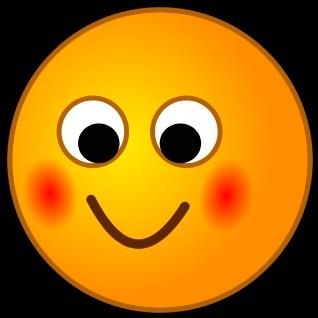 The silliness you feel when blushing will go away