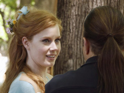 Amy Adams Behind the Scenes for 'Enchanted'
