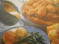 Sunday At Grandma's House, Fried Chicken, Cream Gravy, Fluffy Mashed Potatoes And Green Beans