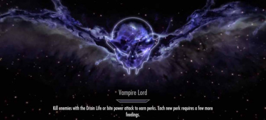 Skyrim Get Vampire Lord Skill Tree
