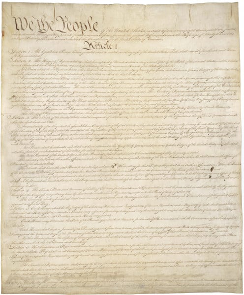 CONSTITUTION OF THE UNITED STATES OF AMERICA