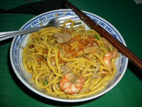 Noodles with Shrimp