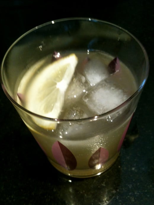 Tada, the ginger ale is ready!