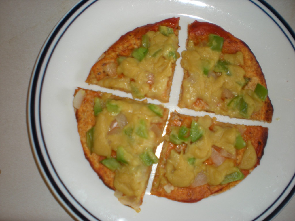 Tortilla Pizza Recipe with Nutritional Yeast Cheese Topping HubPages