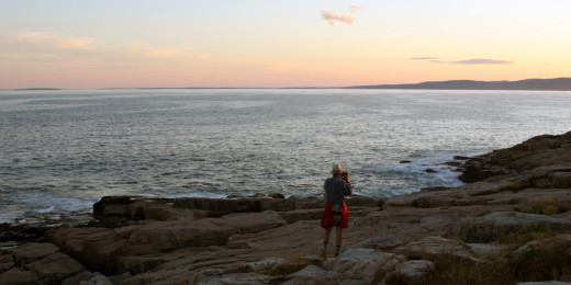 The Schoodic Peninsula provides an uncrowded opportunity to walk along the rocky Maine coastline