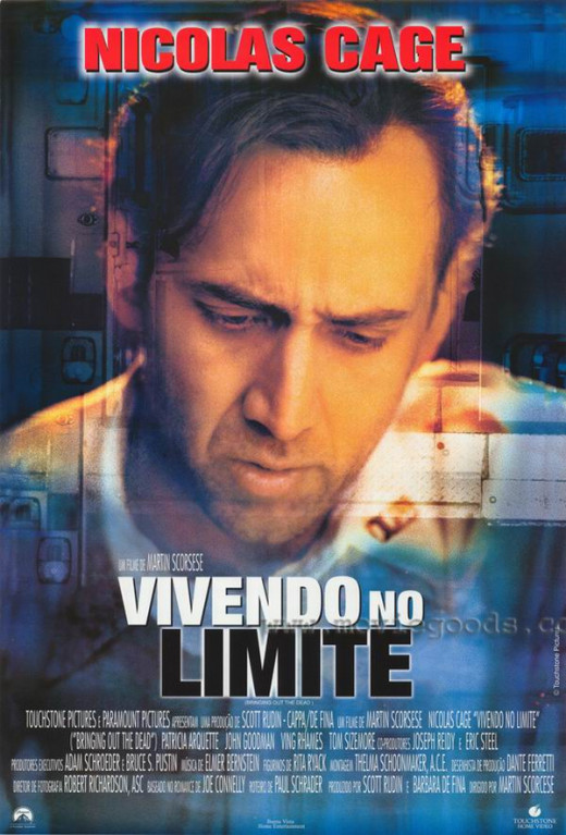 Bringing Out the Dead (1999) Brazilian poster