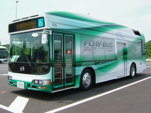 Hydrogen Fuel Cell Powered Bus
