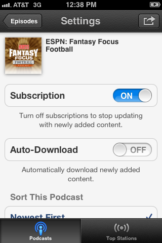 Set the Auto-Download toggle to "ON."