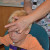 Making measurements for electrode placement Making measurements for electrode placement