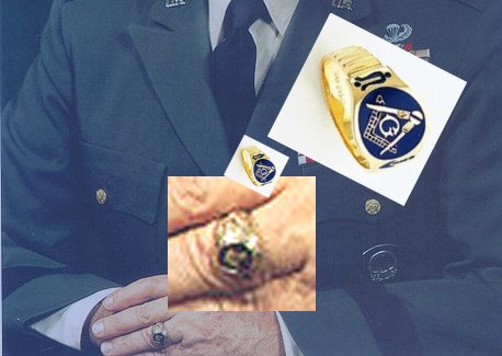 General Lemnitzer's ring appears to have been that of a Freemason.