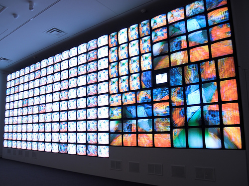 Smithsonian American Art Museum, Nam June Paik video installation
