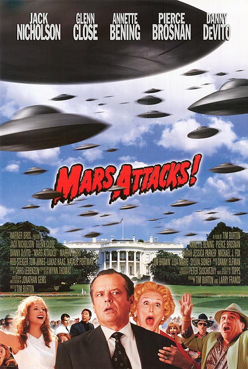 Mars Attacks! (1996) poster
