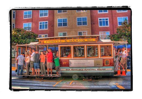 Ride a cable car and take your camera and your love.