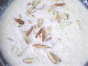 rice kheer (pal payasam)