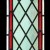 leaded glass opaque and red glass leaded glass opaque and red glass