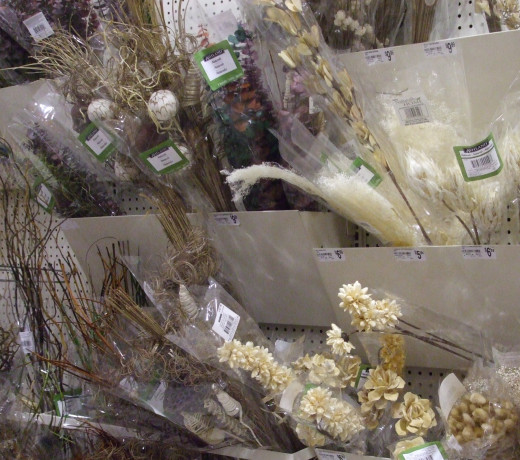 Dried flowers