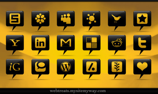 Some of the Social Media Icons