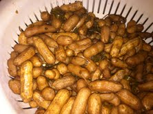Boiled peanuts are a southern delicacy.  These peanuts spice up an already scrumptious snack.