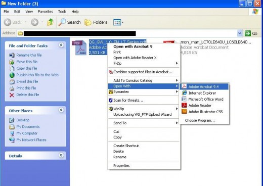 Right-click the file, click "Open With" and then select the full version of Adobe Acrobat on your computer -- not the free Reader version.