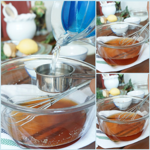Add 3/4 cup water and taste the saltiness then add more water accordingly.
