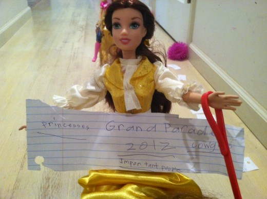 The Grand Marshall of The Princess Pony Parade!