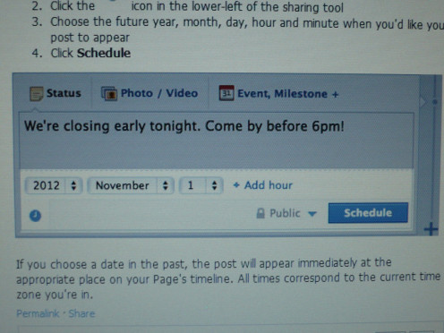 Page From Facebook Help Center 