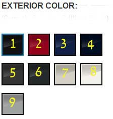 A3 exterior colors