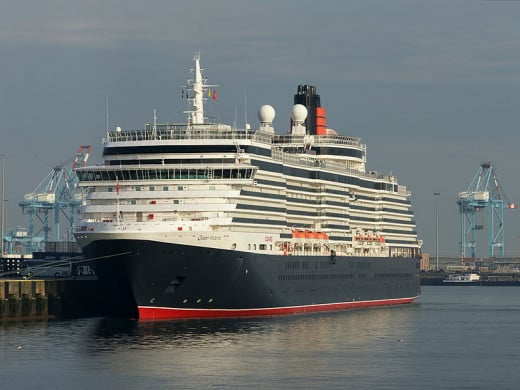 The Queen Victoria, made by Cunard Lines!