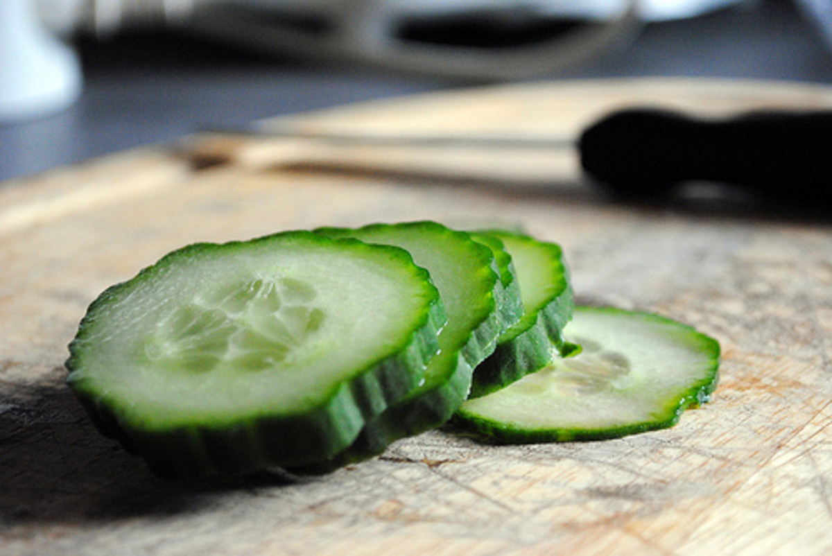 At just 45 calories per medium cucumber, they are considered a low-calorie food