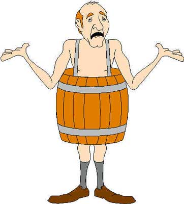 Even today, this archetypal symbol is used to depict sudden investor poverty, bankruptcy and other financial malaise. Though most people have never worn a barrel, many can identify with the image.