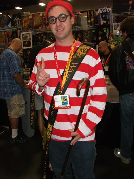 Find Waldo! He's always there...