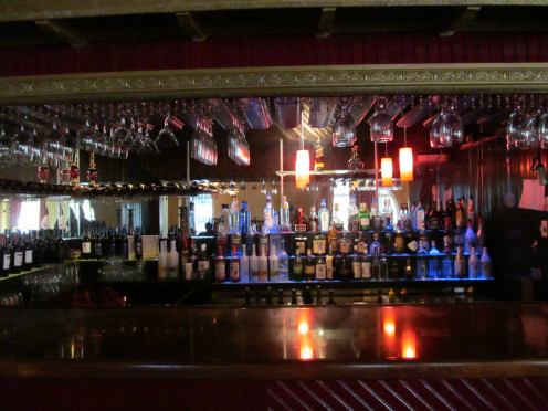 Taj Mahal has a fully stocked bar for guests to enjoy their meal
