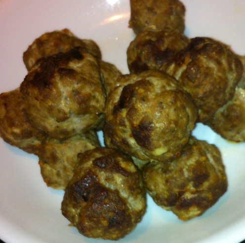 Yummy Roasted Meatballs