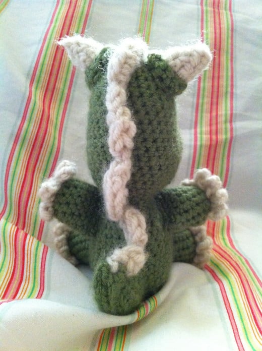 Crocheted Dragon for 2012