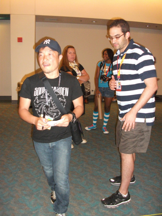 Jim Lee on left.