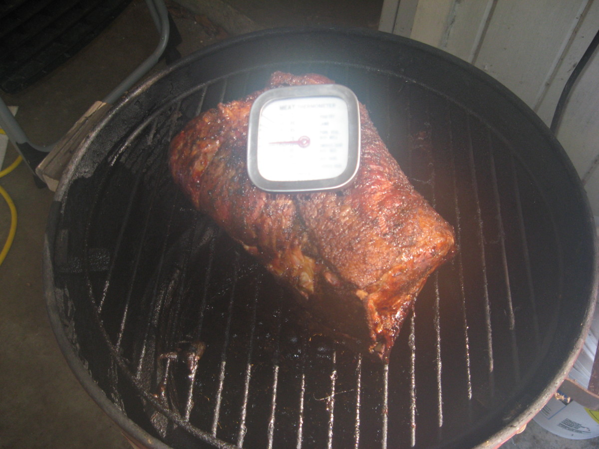 How long to cook a pork loin? Use the internal temp as your guide.