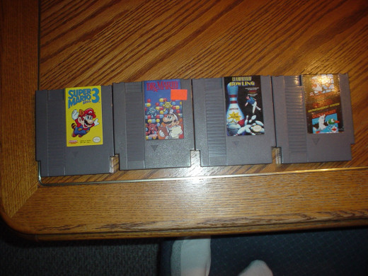 An awesome lot of just a few classic NES games. I love some of these classic titles that I grew up playing in the 90s. Don't you love them too?