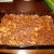 Chex mix squares ready for the refrigerator. Chex mix squares ready for the refrigerator.