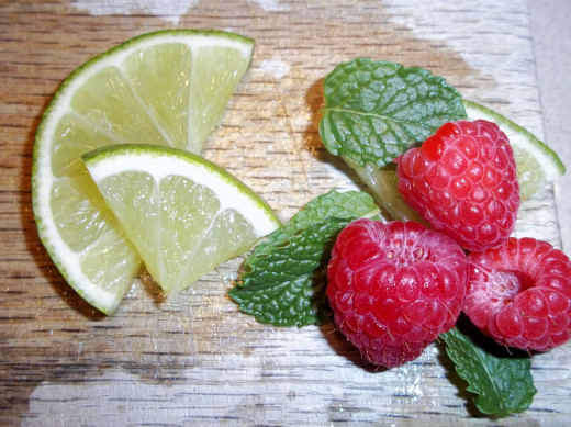 Raspberry Mojito Ingredients