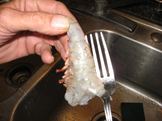 How to peel and devein shrimp.