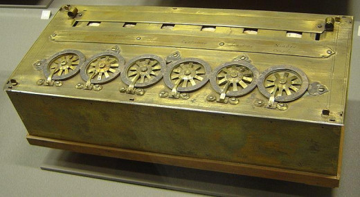 A Pascaline, built in 1652