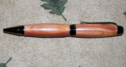 Ballpoing "Cigar style" pen in red cedar