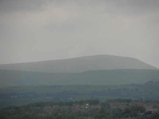 Pendle from Burnley